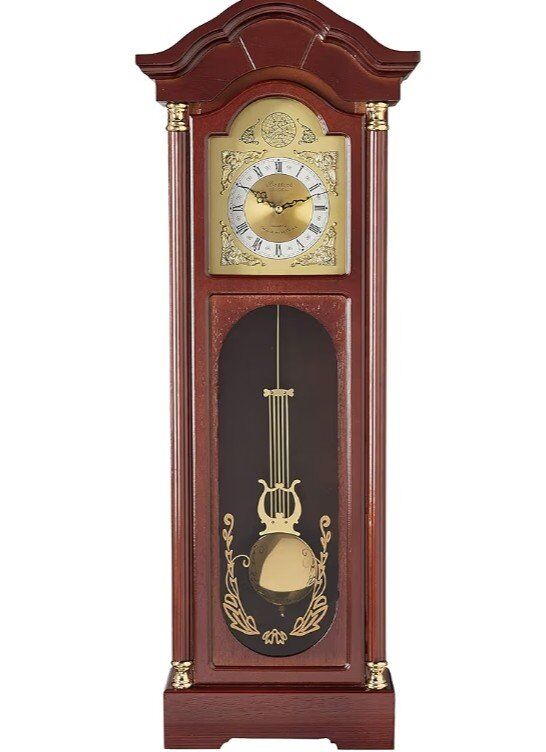 !New! Bedford Clock Collection Antique Cherry Oak