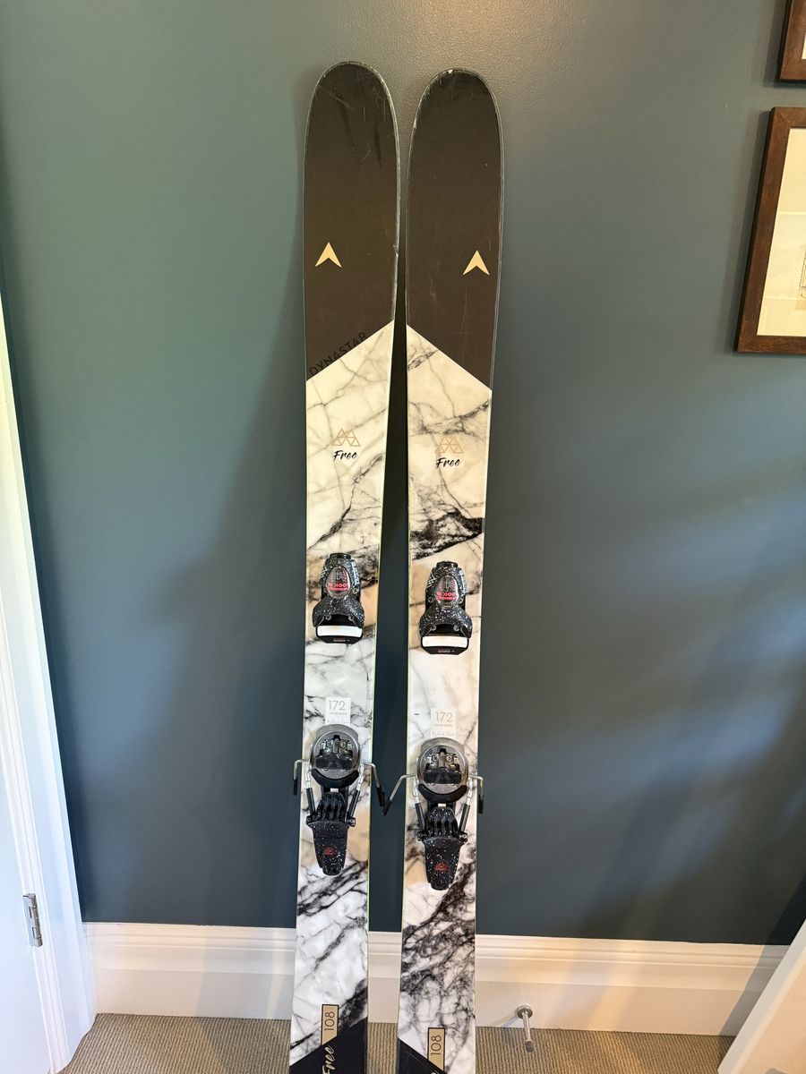 Dynastar M-Free 108 Hybrid Core Skis - 172cm with Look Pivot 15 Bindings