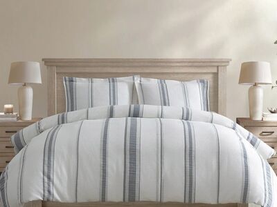 Haven Lane Dillon 3-piece Comforter Set, Gray, Queen 1857054 #104252