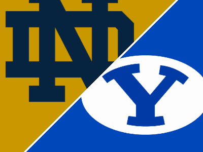 BYU v Notre Dame Section 136 Row 7