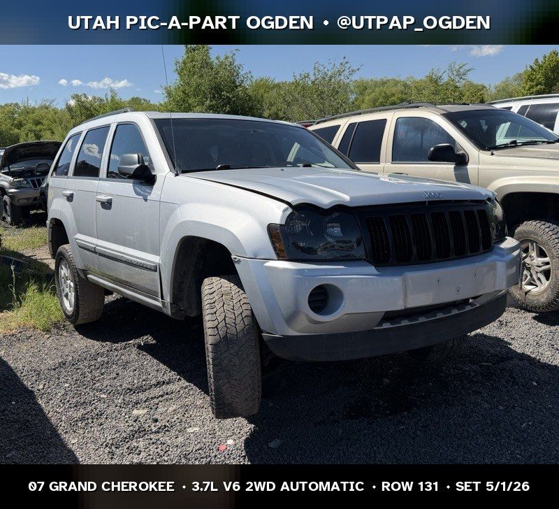 2007 Jeep Grand Cherokee WK Parts - UTPAP Ogden