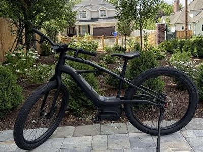 Serial 1 Mosh/Cty Speed - Matte Black Electric Bicycle - Size L/XL - like new