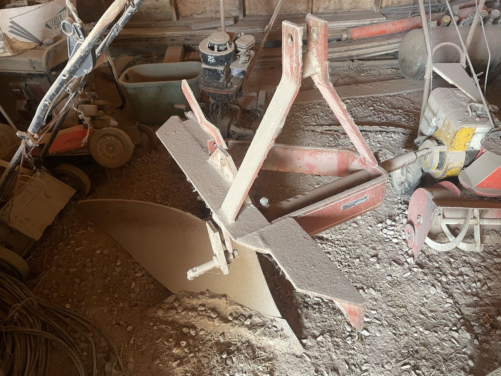 3-Point Tractor Plow - Red Farm Implement