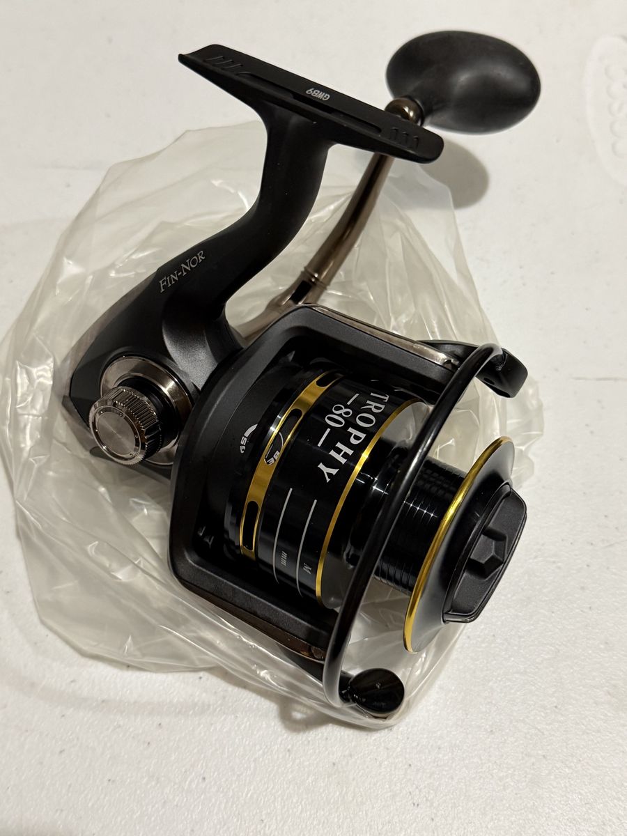 50% OFF + NEW Fin-Nor Trophy 80 Big Game Fishing Reel - up to 65 lb. braid line