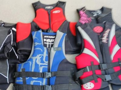 Life jackets & Wet suits