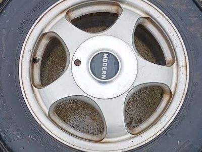 4 Modern 15 inch 5 Lug Rim Wheels
