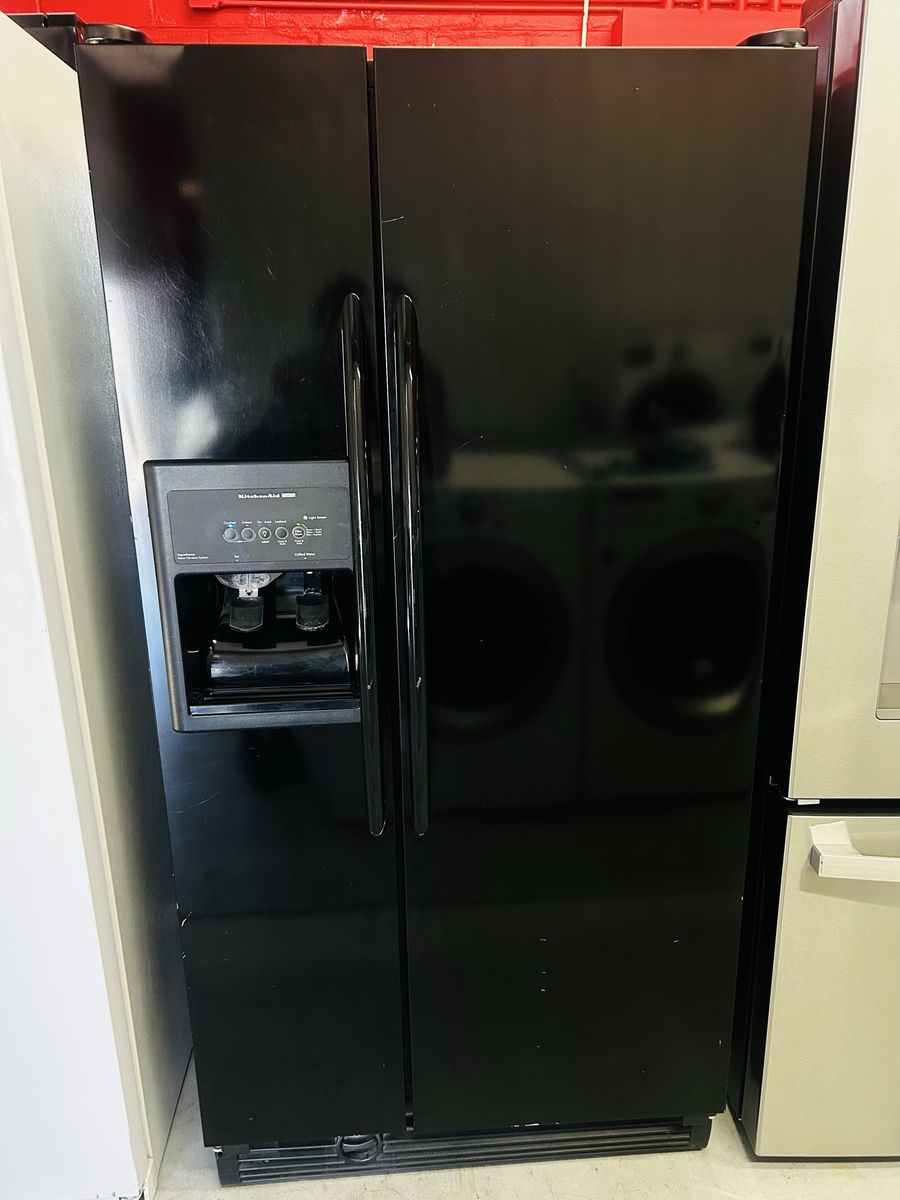 KitchenAid Black Side By Side Refrigerator