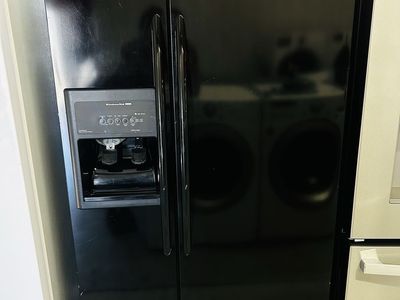 KitchenAid Black Side By Side Refrigerator