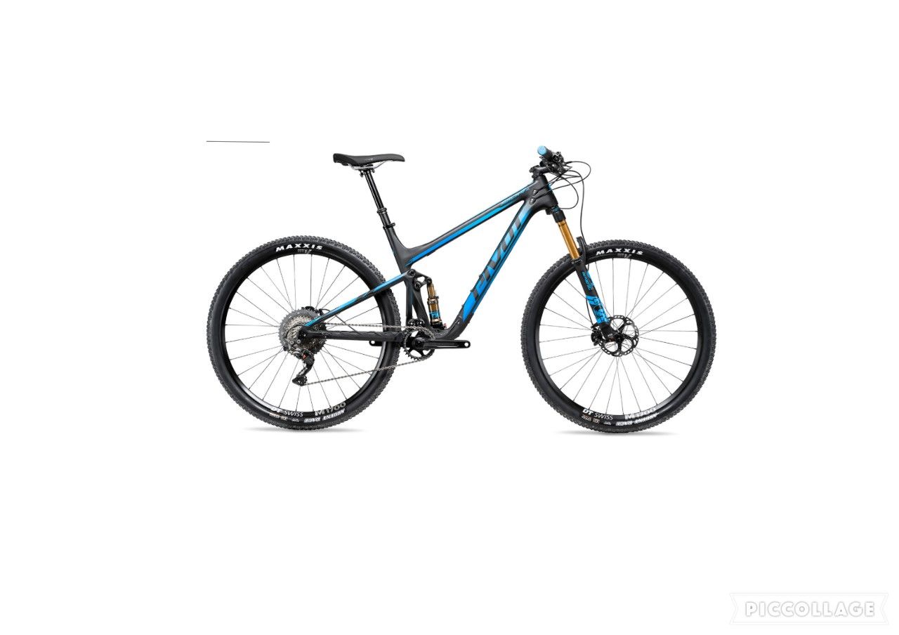 PIVOT MACH 4 SL 29" XC full suspension carbon mountain bike large tubeless NEW COMPONENTS SLX / XT