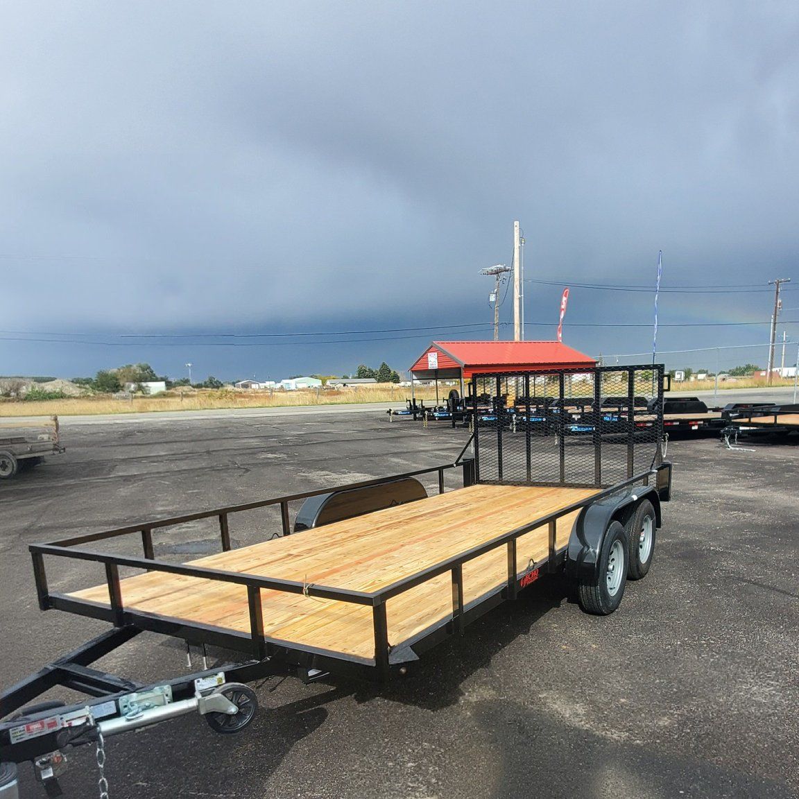 2026 7x14 tandem 7700lbs utv atv 1 year warranty