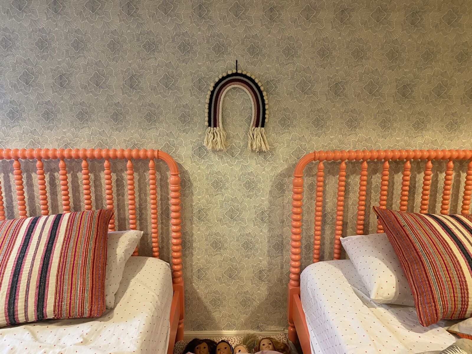 Two twin Jenny Lind Beds (Crate & Barrel)