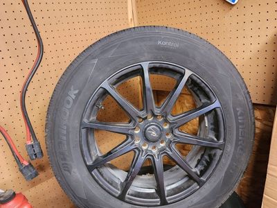 4 Hankook Tires with Universal Rims
