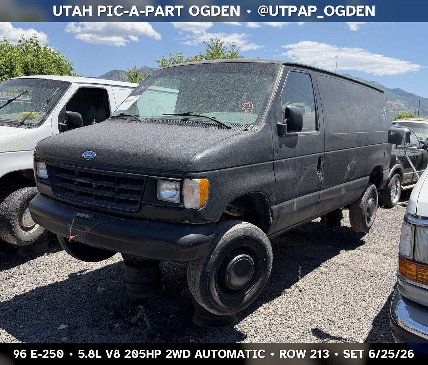 1996 Ford E-250 Parts - UTPAP Ogden
