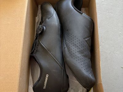 Shimano RC3 RC300 SPD-SL Road Cycling Shoes Black Size 47