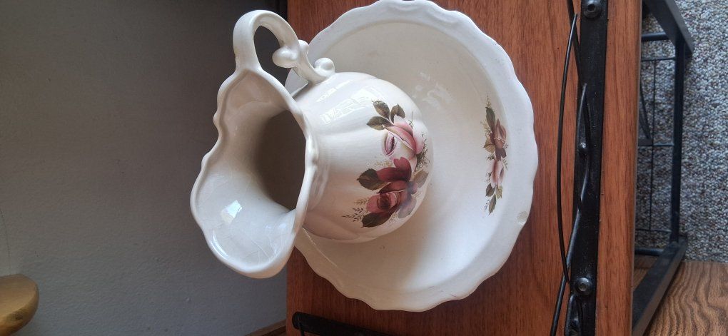 Vintage pitcher set