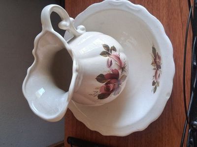 Vintage pitcher set