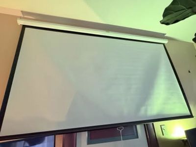 7x4 feet projector screen