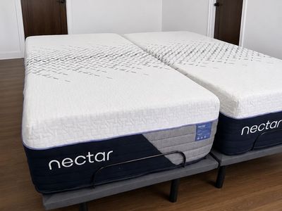 Nectar Luxe Hybrid Split King w/ adjustable base