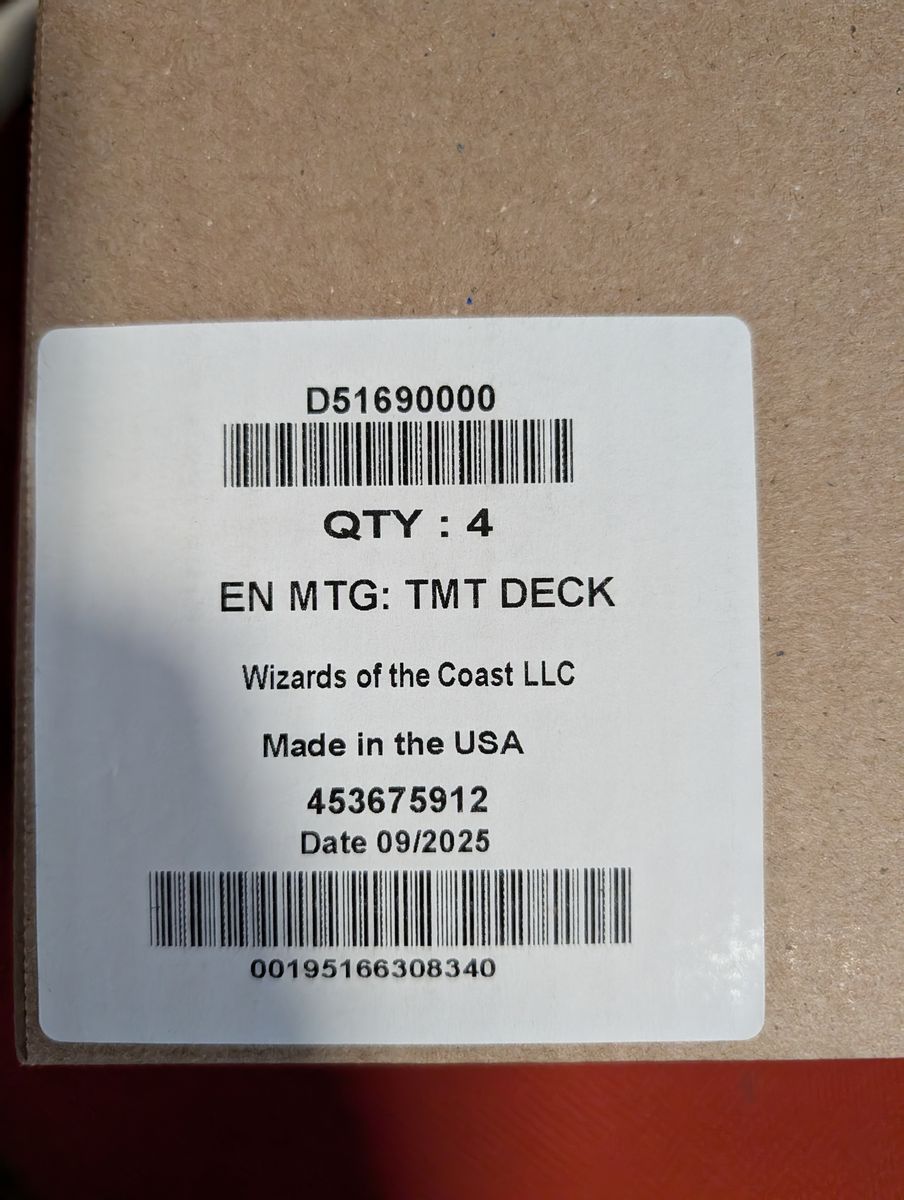 Magic The Gathering MTG Turtles COMMANDER Deck CASE