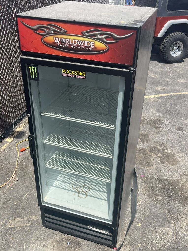 Single Glass Door Cooler (non-cooling)