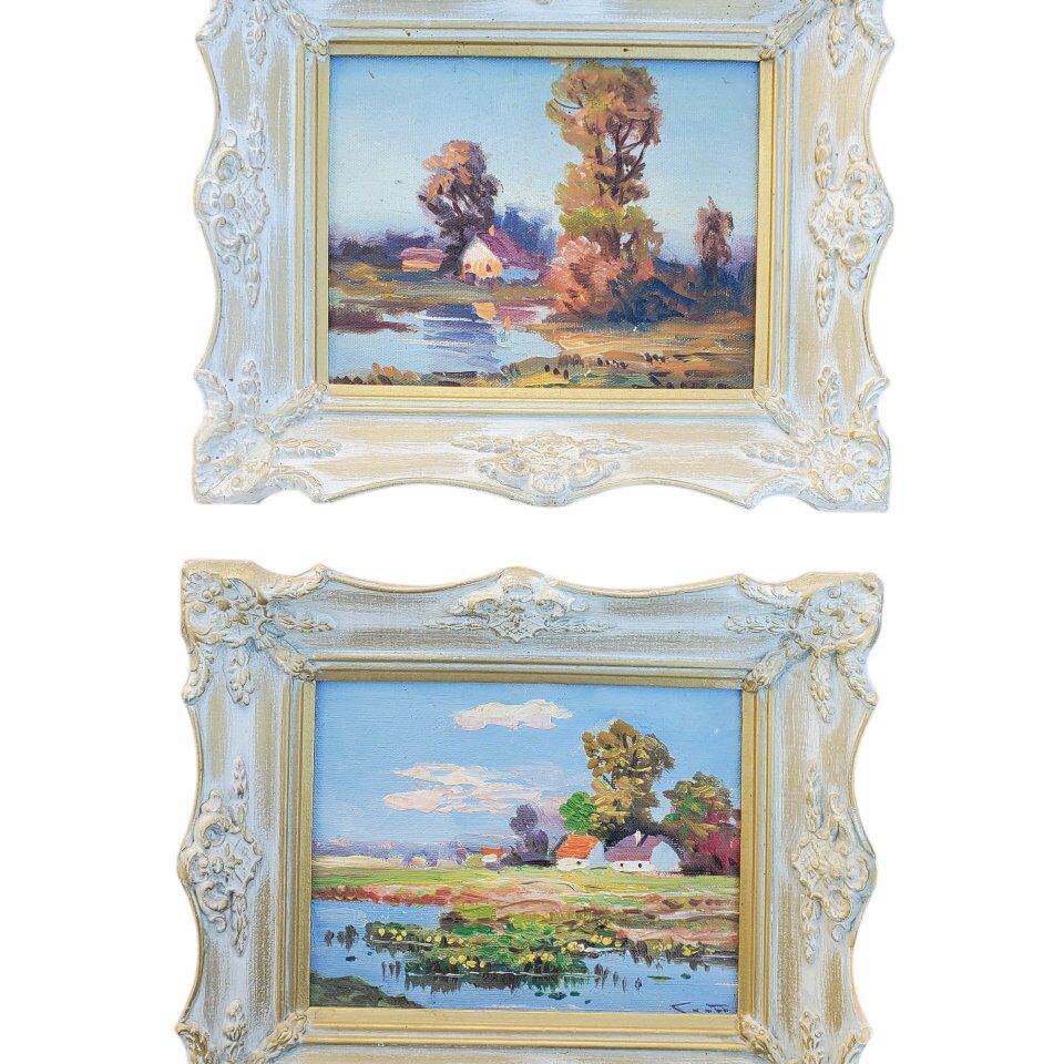 Framed Original Oil Paintings