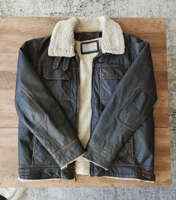 Wilsons Leather Men's XXL Jacket With Fur & Hood