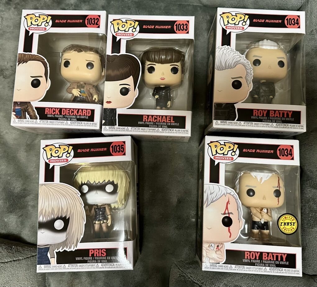 Funko Pop 5x, Blade Runner