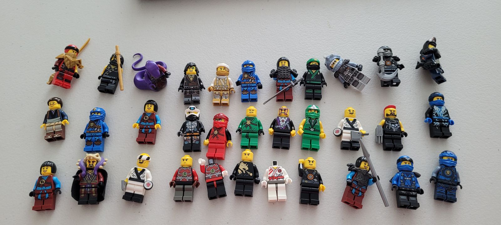 Lego Ninjago Minifigure-not selling separately-$850 for all