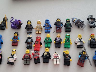 Lego Ninjago Minifigure-not selling separately-$850 for all