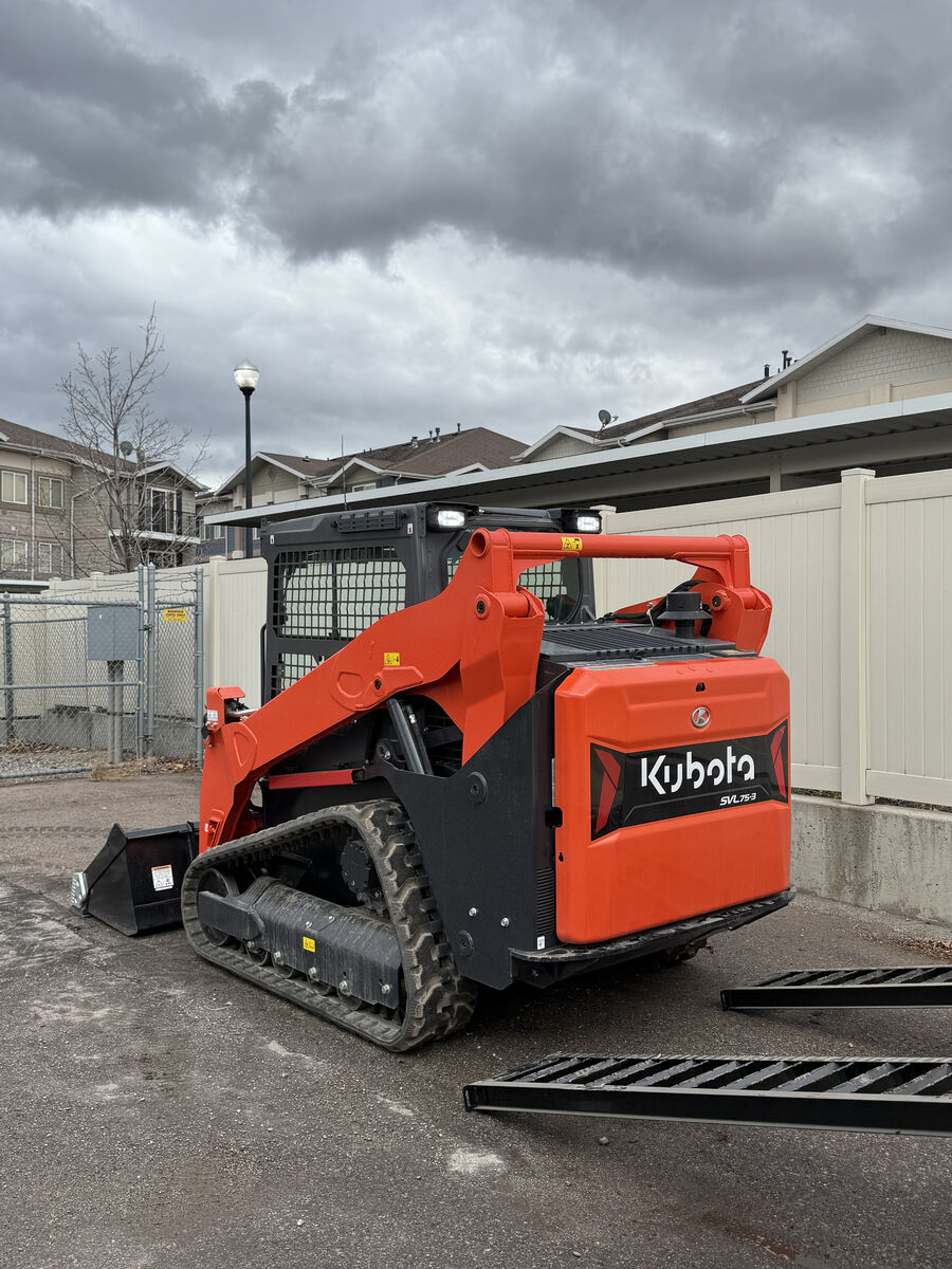 NEW Kubota SVL75-3 Track Skid Steer Rental – Compact Track Loader (CTL) - Multiple attachments available