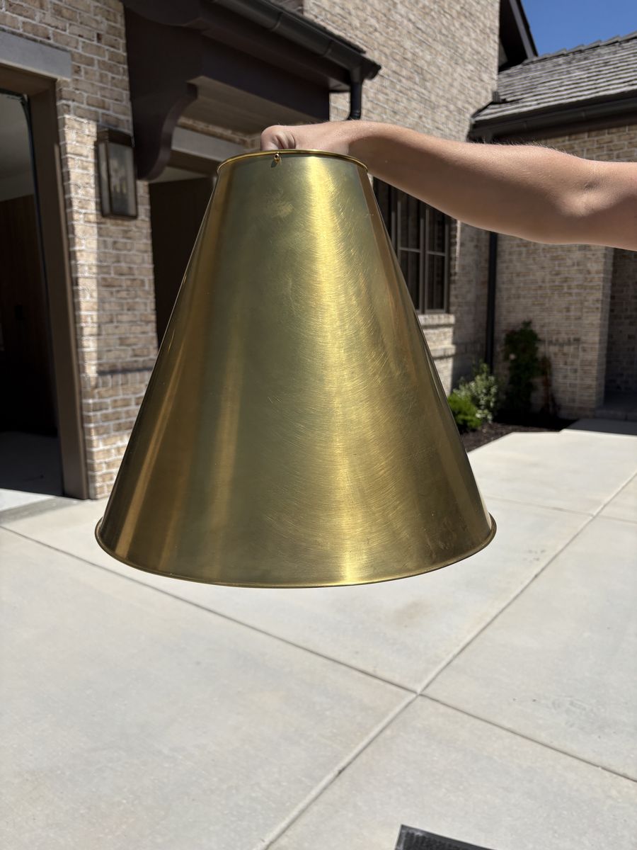2 NEW Visual Comfort Goodman Large Hanging Lamp | Thomas O'Brien