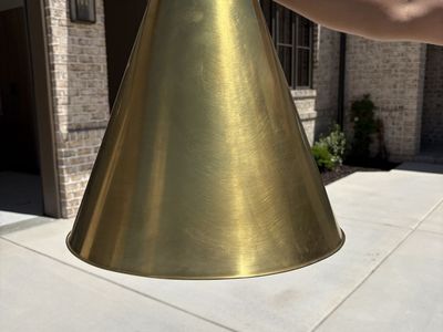 2 NEW Visual Comfort Goodman Large Hanging Lamp | Thomas O'Brien