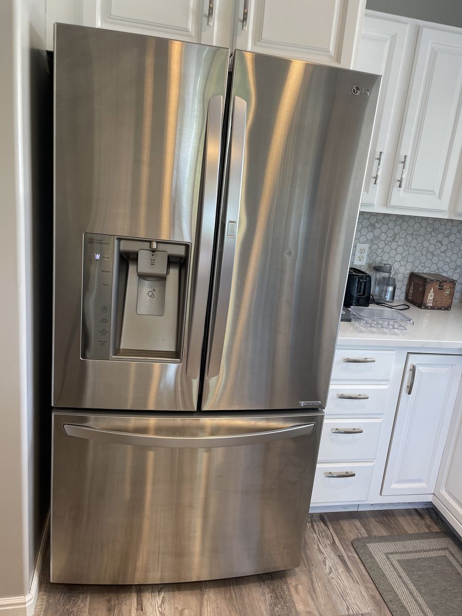 29 cubic foot door in door fridge