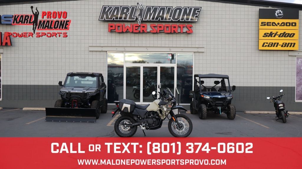 2025 Kawasaki KLR®650 Adventure ABS Cypher Camo Be