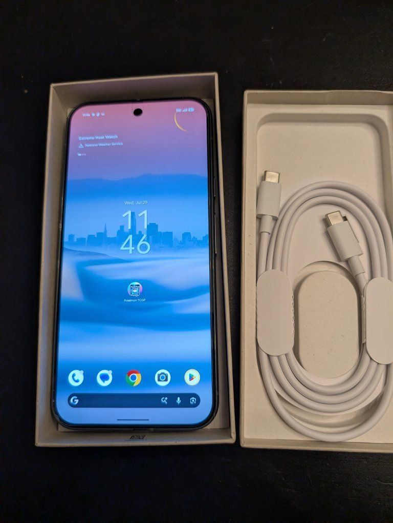 Google Pixel 9 Pro XL 256GB (Hazel) - Unlocked + FREE dbrand Grip Case & Prism 2.0 Screen Protector