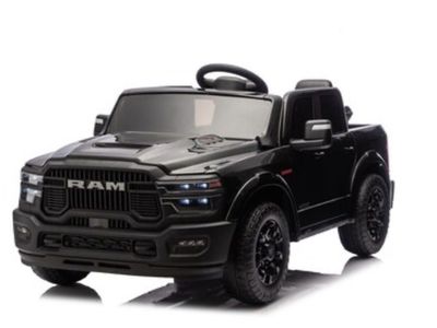 24V Kids Ride On Licensed Dodge RAM 2500 Truck Remote Control 2 Seater 4 Wheel Suspension