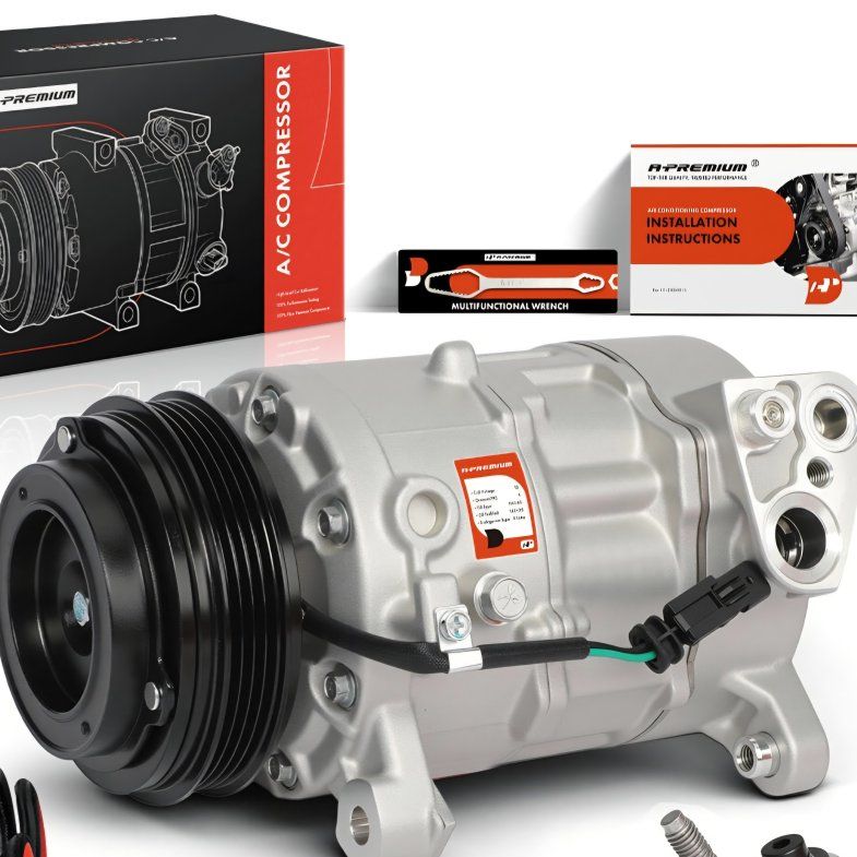 New AC Compressor for 2015 - 2020 Cadillac Escalade, Chevrolet Suburban Tahoe & GMC Yukon Yukon XL, Air Conditioner Compressor
