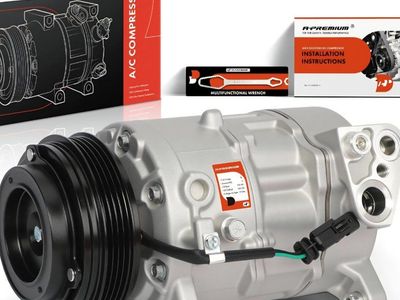 New AC Compressor for 2015 - 2020 Cadillac Escalade, Chevrolet Suburban Tahoe & GMC Yukon Yukon XL, Air Conditioner Compressor