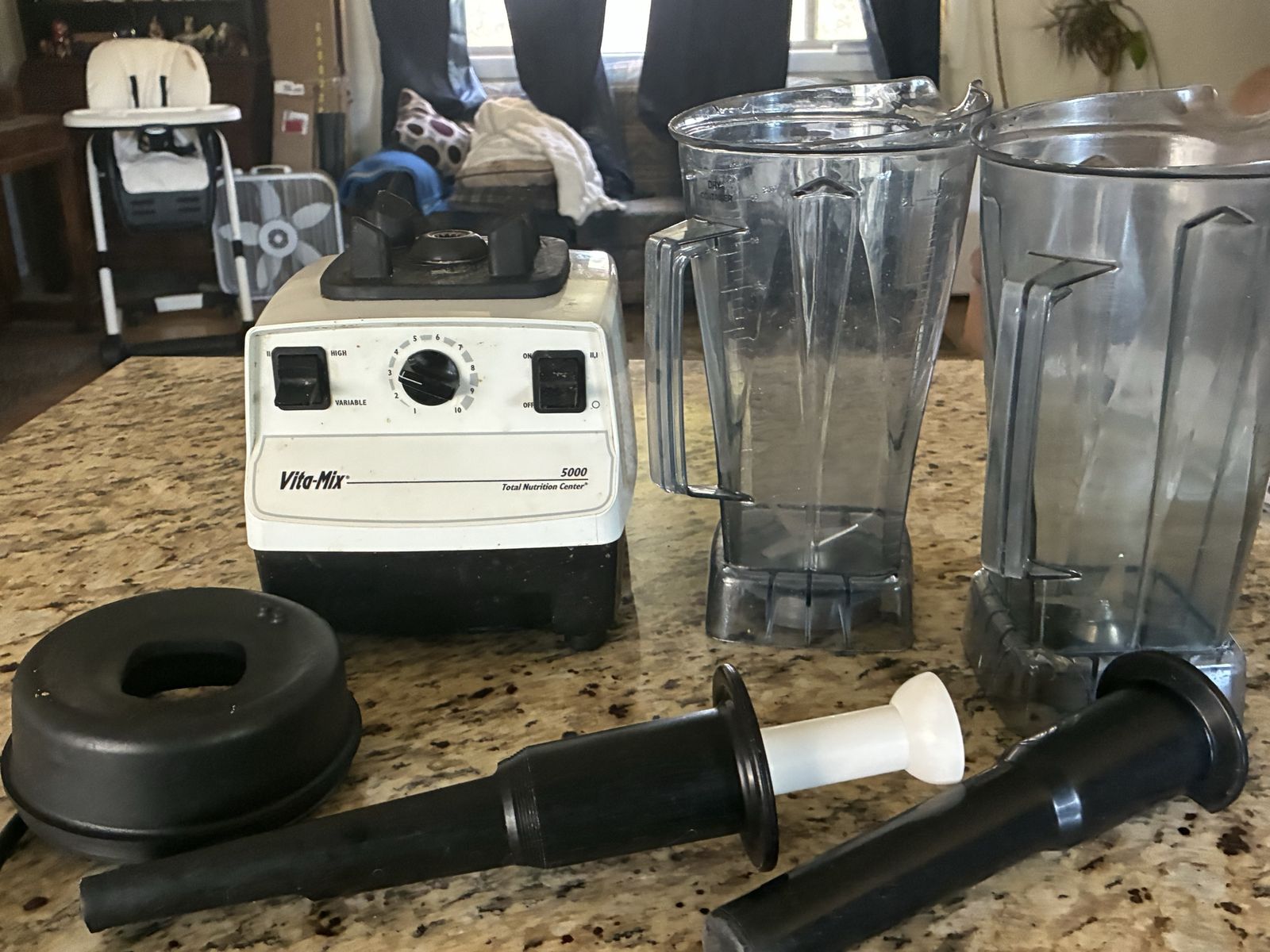Vita-Mix 5000 Total Nutrition Center Blender with 2 Containers and Tamper