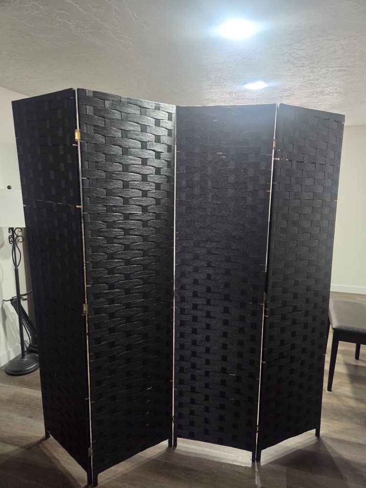 Tall Room divider./ 4 panels