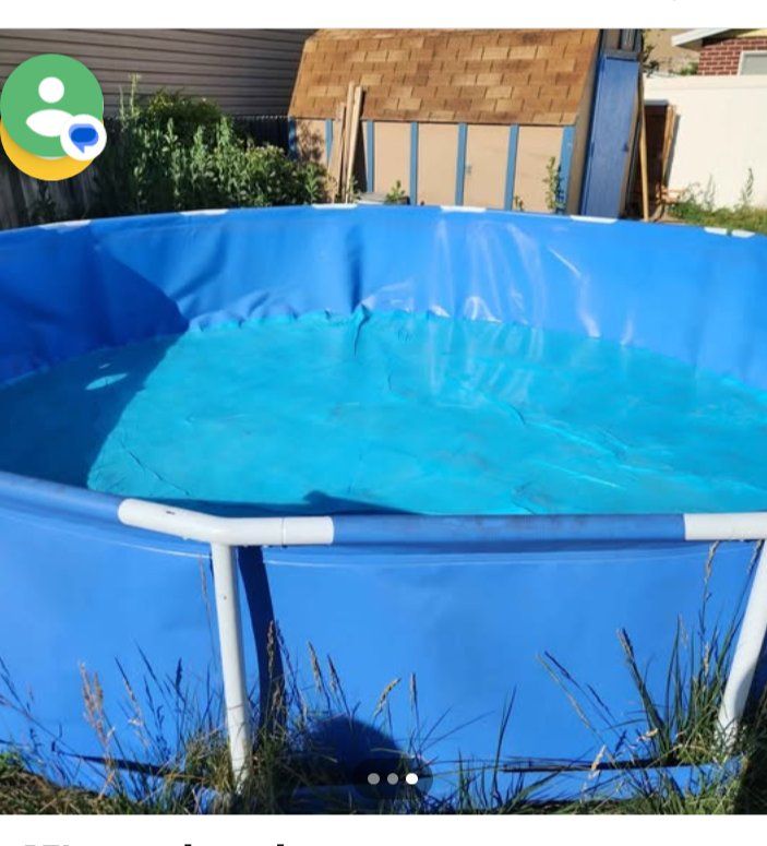above ground pool