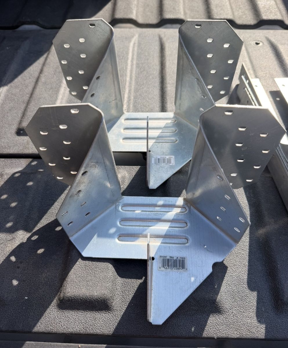 Qty2. Units left SIMPSON Strong-Tie THJA26 Joist Hangers - Galvanized Steel, New Condition (4 available)
