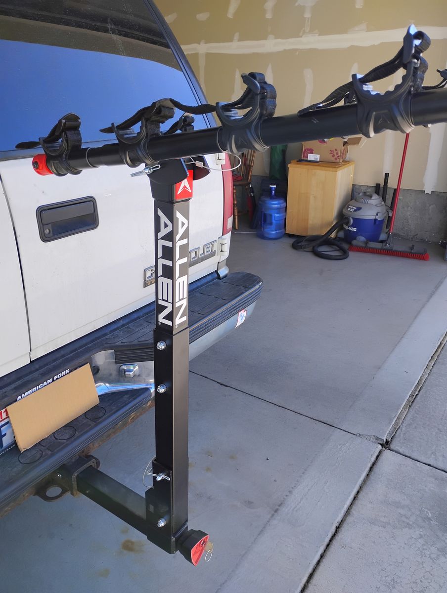 Allen 552QR 5 bike Quick Install Hitch Rack