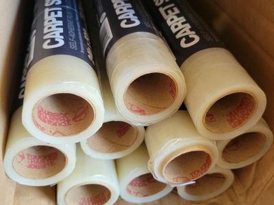 NEW- Surface Shields Carpet Shield Protective Film 24 in x 50 ft
