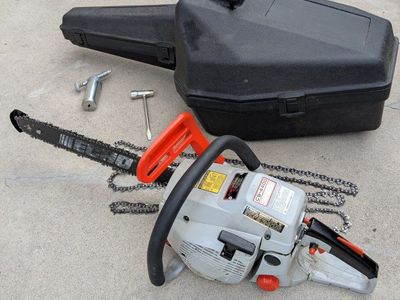 Echo CS-4400 Gas Chainsaw with Case and Accessories