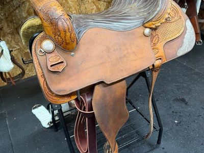 17.5" Jim McFerrin - Cutting saddle