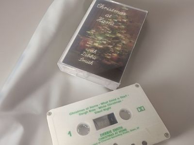 RARE 1988 Debbie Smith "Christmas at Home" Cassette Tape - Orem, Utah Recording