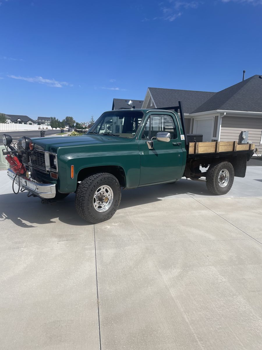 1973 restored K20 with western snowplow