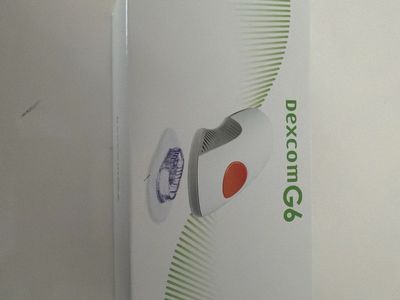 Dexcom G6 Continuous Glucose Monitoring System - Rx Only (United States)