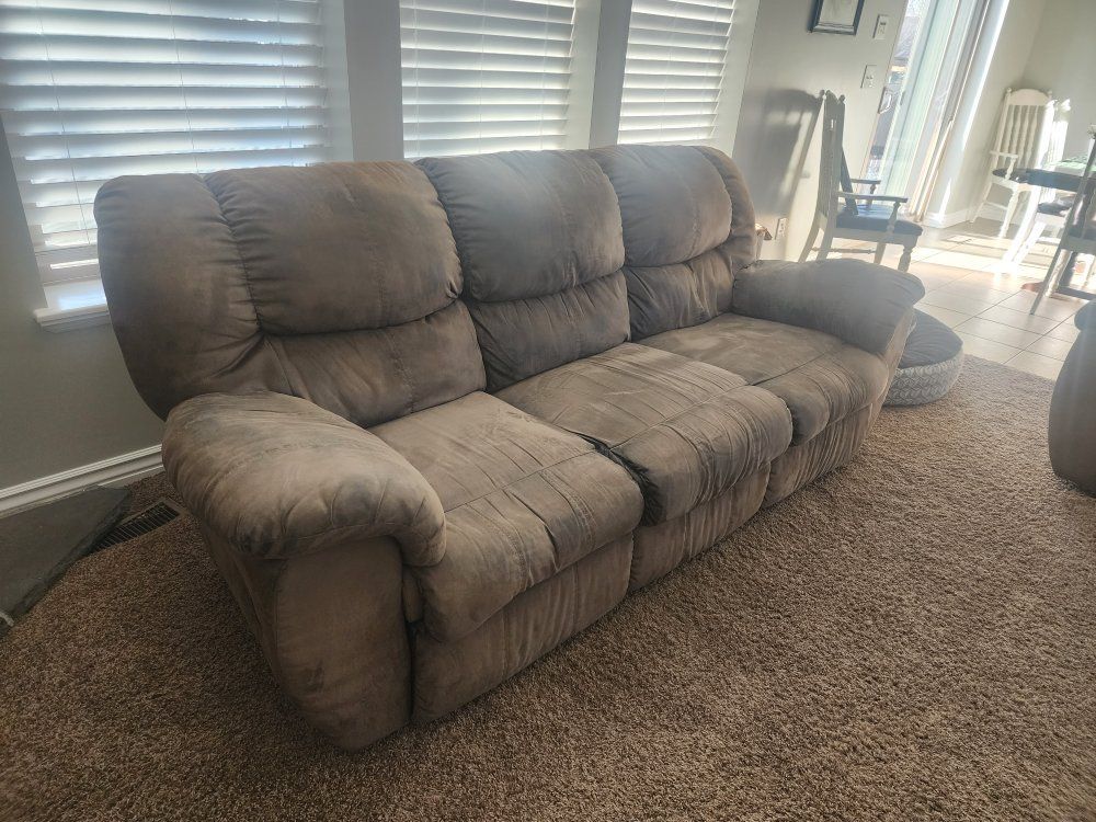 Couch and loveseat